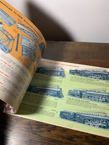 American Flyer Made by Gilbert 1955 Train Catalog A.C. Gilbert Company - Picture 9 of 9