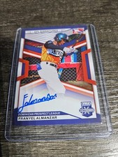 2023 Elite Extra Edition Baseball Franyel Almanzar Auto DPS-FA DPL Prospect