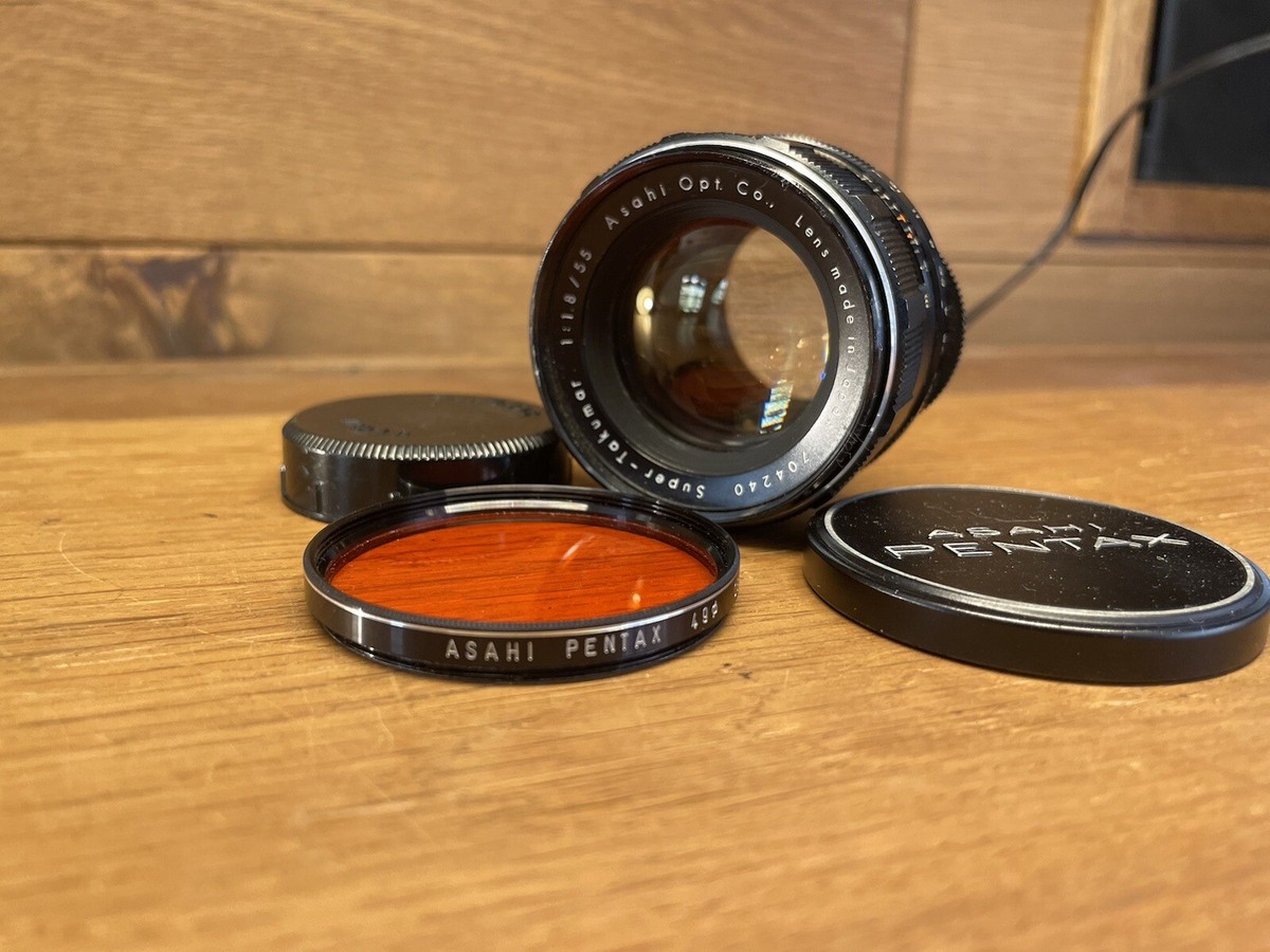 Early Model : CLA'd : Near Mint* Pentax Super Takumar 55mm F Early Model : CLA'd : Near Mint* Pentax Super Takumar 55mm F