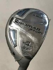 AGXGOLF LADIES LEFT & RIGHT HAND #4 HYBRID IRON wLADY FLEX GRAPHITE SHAFT+COVER