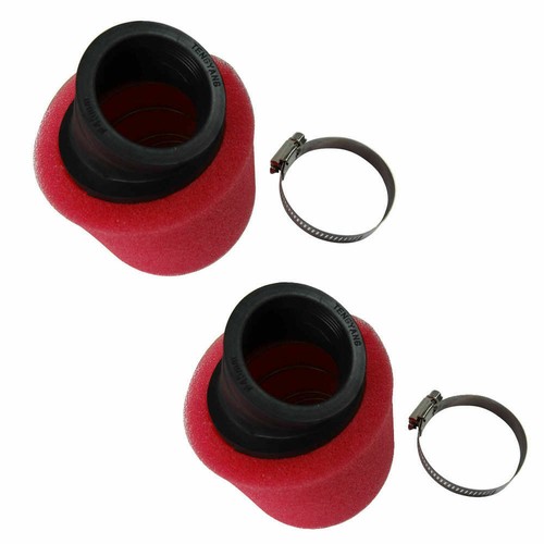 2PCS 45mm/1.77" Air Filter For 125cc 140cc 150cc Pit Dirt Bike ATV Quad Go Kart - Picture 7 of 7