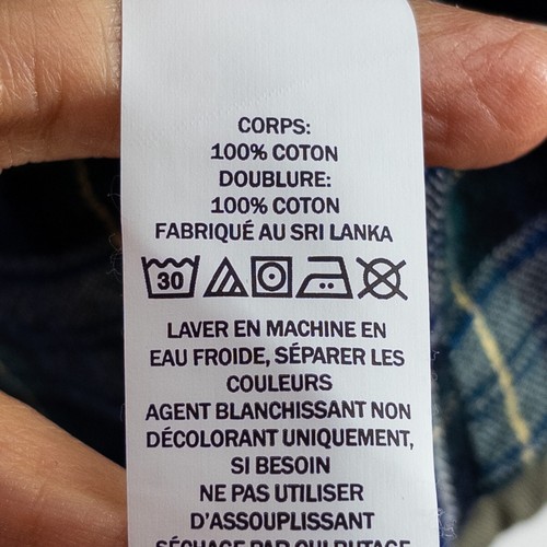 LL BEAN Flanell gefüttert Hurricane Hemd Herren Large grün Chore Shacket - Bild 5 von 11