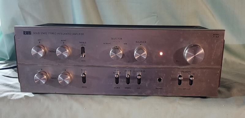 Luxman B.I.C. Amplifier Model 71/6A LIGHTS UP
