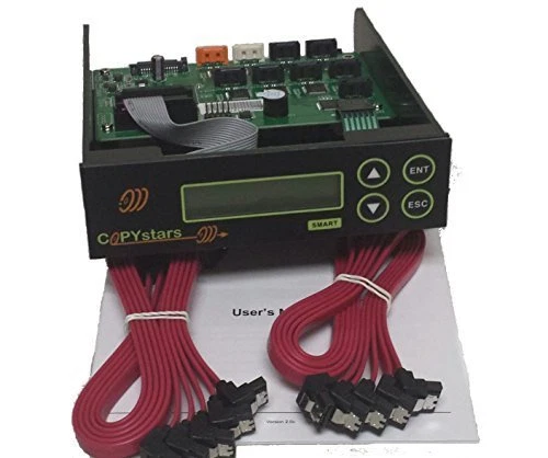 Copystars 1-12 target128MB SATA CD dvd Blu Ray burner  duplicator controller
