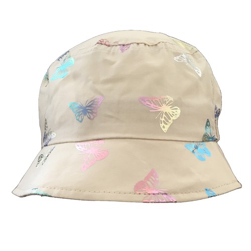 Baby Sommer Hut Sonnenschutz Strand Mütze Baumwolle Kinder Kopfschutz Kinder Eimer - Bild 8 von 13