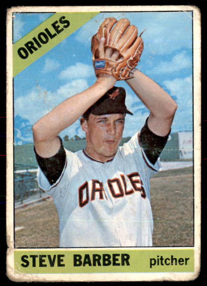 1966 Topps #477 Steve Barber P