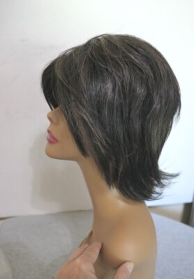 100%Kenekalon life like fiber wig. In Stock 100 Kanekalon Hair Wig Heat-Resistant Synthetic  main image 4