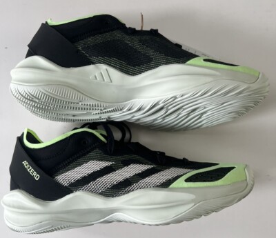 adidas Adizero Men's Size 8 Basketball Shoes Select 2.0 Black Lime Green Women 9