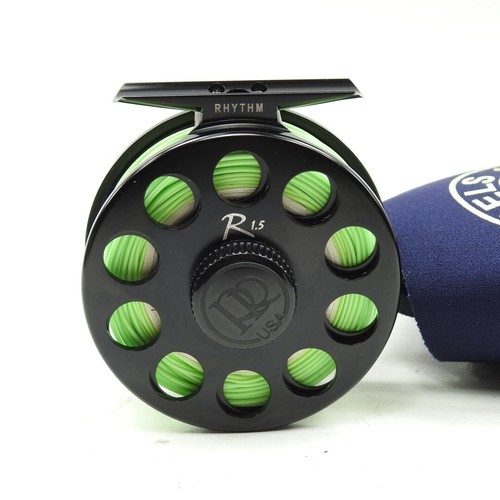 Ross Rhythm 1.5 Rolle zum Fliegenfischen. Made in USA. Mit Koffer.