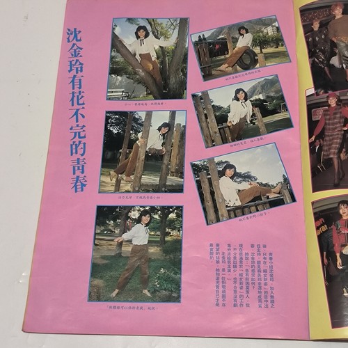 Hong Kong New Art Weekly Magazine 1980's Poster Sally Yeh 葉蒨文 Barbara Yung 翁美玲 - Bild 14 von 17