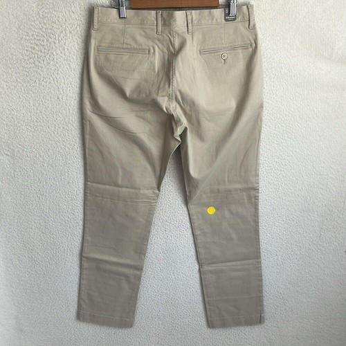 J. Crew 770 Core stretch Straight Fit Chino Mens 32 x 30 Tan khaki - Picture 8 of 10