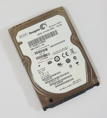 500GB Seagate ST9500325AS SATA 2,5" Notebook Festplatte HDD