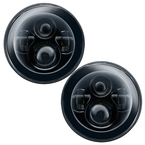 Faro Proyector LED Oracle Lighting 7" Redondo Bisel Negro - Blanco #5769-001 - Imagen 10 de 11