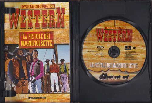 LE PISTOLE DEI MAGNIFICI SETTE DVD George Kenndy Editoriale con Booklet Western - Foto 3 di 3