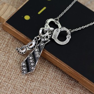 Fifty Shades Of Grey Darker Handcuffs Masquerade Mask Tie Necklace Jewelry Gifts
