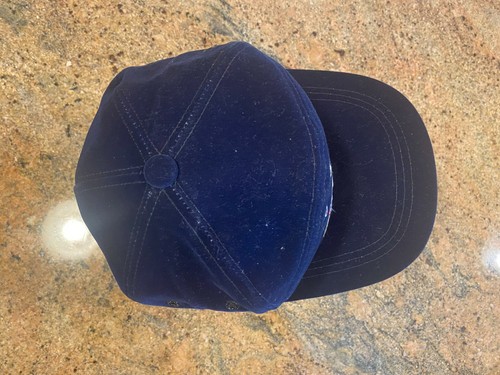 Rare Vintage Black Velvet Flying Tigers WWII cap hat 90''s 80's p-40 tomahawk - Picture 4 of 8