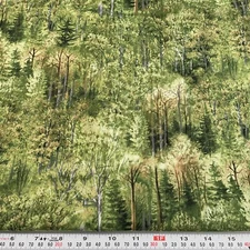 Into The North by Ron Jenkins to SSI Tree Cotton Fabric by the Half Yard