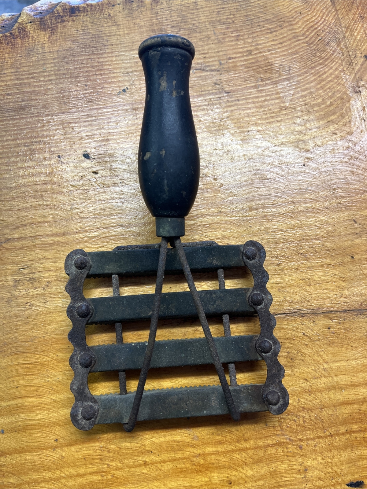 RARE ANTIQUE HORSE CURRY COMB eBay