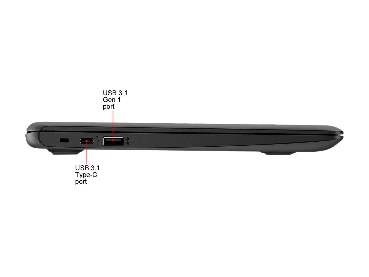 HP Chromebook 11 G6 11.6" Intel 2.40 GHz 4 GB RAM 16 GB eMMC Bluetooth Webcam SD - Picture 9 of 18