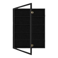 Baseball Card Display Case Trading Cards Storage Protection Wall Cabinet