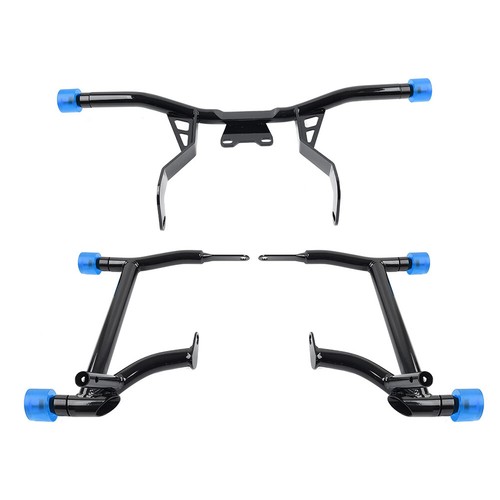 Saddlebag Guard Front Engine Highway Crash Bar For Harley Street Glide FLHX - Picture 5 of 13