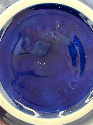 Fiestaware Gusto Bowl 24 oz Cobalt Blue Homer Laughlin Made in USA - Picture 9 of 9