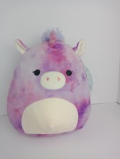 Kelly Toys Squishmallow Aurora the Unicorn 12" Plush Stuffed Toy NWT