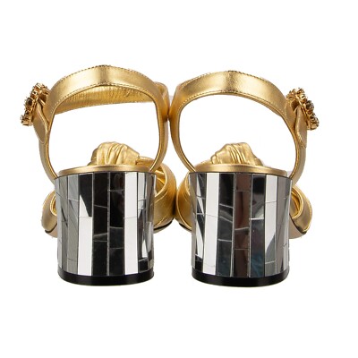 DOLCE & GABBANA キラ アンクルストラッフ ヒル サンタル DOLCE & GABBANA キラ アンクルストラッフ ヒル サンタル High