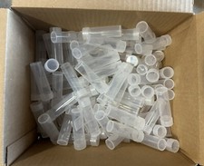 50 NEW PENNY BULK COIN TUBES DuraClear brand Display Box not included 