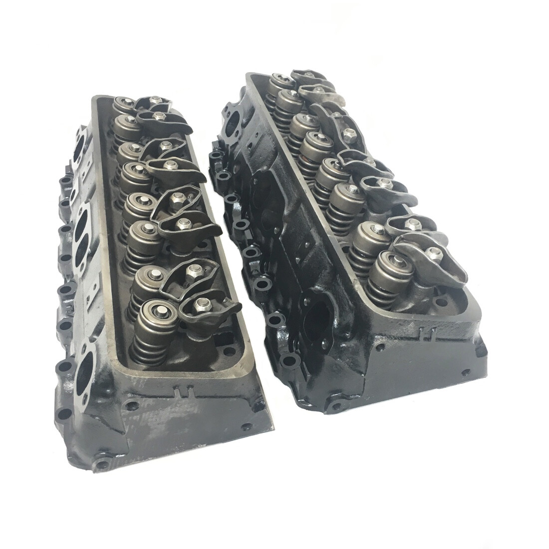 Genuine GM Chevrolet GMC 5.7L 350 TBI Cylinder Heads PAIR 19871995 w/ Rockers Actutun