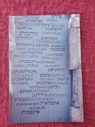 10x Real Photos The Valley of the Communities Yad Vahsem - Jewish German Kehilas - Picture 7 of 14