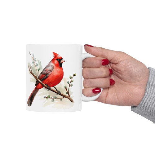 Taza de café pájaro cardenal rojo regalos para amantes de las aves cardenal pájaro regalo para ella - Imagen 14 de 14