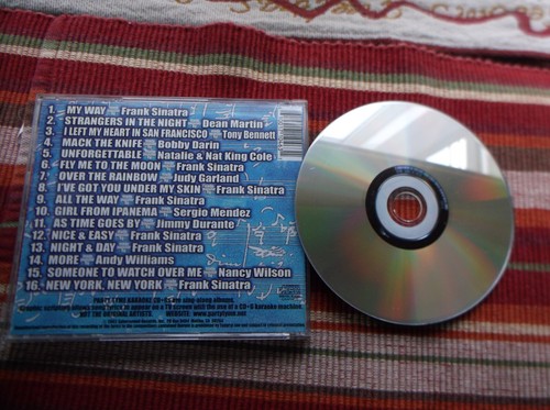 PARTY TYME KARAOKE STANDARDS 2001 CD+G 16 TRACKS SINATRA MARTIN COMO BENNETT - Bild 3 von 3