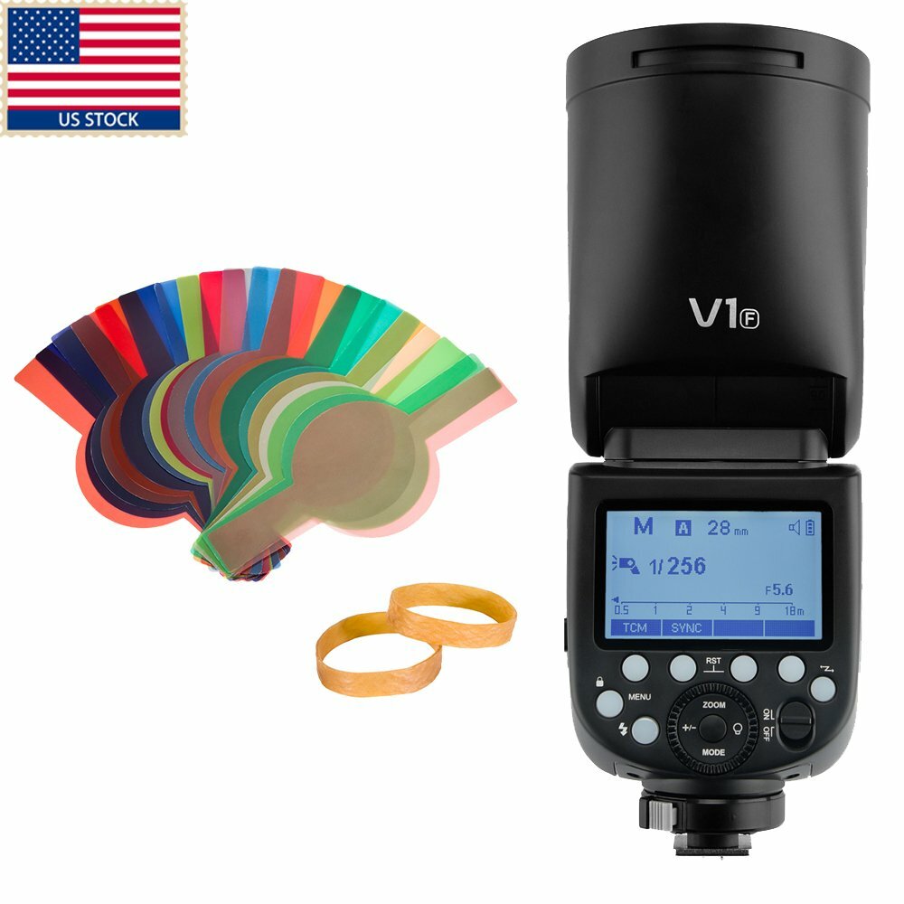 Godox V1 V1F TTL HSS 1/8000s Round Head flash Speedlite Flash f 