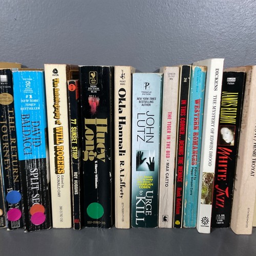 LOT OF 100 - Random Mix Trade Size Paperback Fiction Books Literature All Genres - Picture 14 of 24