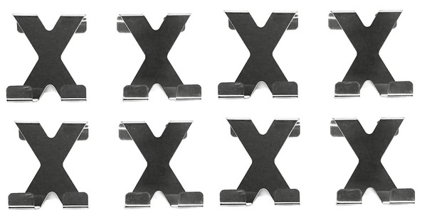 8X TüRhaken Edelstahl | TüR Kleiderhaken Garderobe KleiderbüGel Garderobenhaken-image