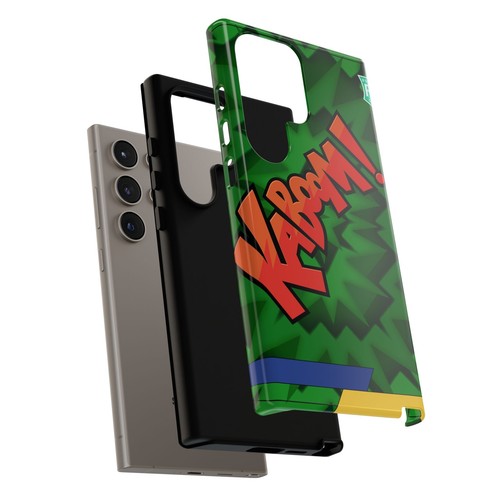 Phone Case, iPhone 16, Samsung Galaxy S24, S25, Green Kaboom Rookie - Picture 219 of 255