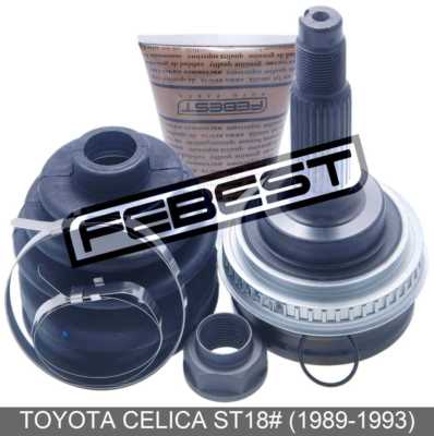 Outer Cv Joint 23X56X26 For Toyota Celica St18# (1989-1993)