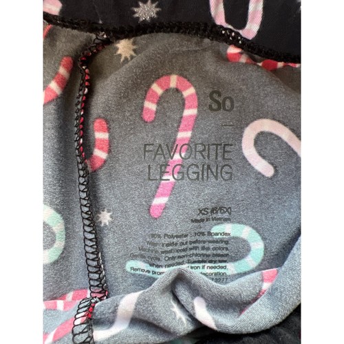 SO - Candy Cane Leggings - Picture 5 of 5