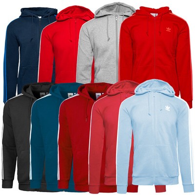 Adidas 3 Stripes Full Zip Hoodie Men Herren Kapuzen Jacke adidas ESS 3S Herren Sweatjack Full Zip Hoodie Kapuzenjacke