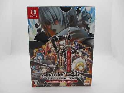 Nintendo Switch .hack//G.U. Last Recode PREMIUM DISC SET Nintendo Switch .hack G.U. Last Recode Begins Edition Japan