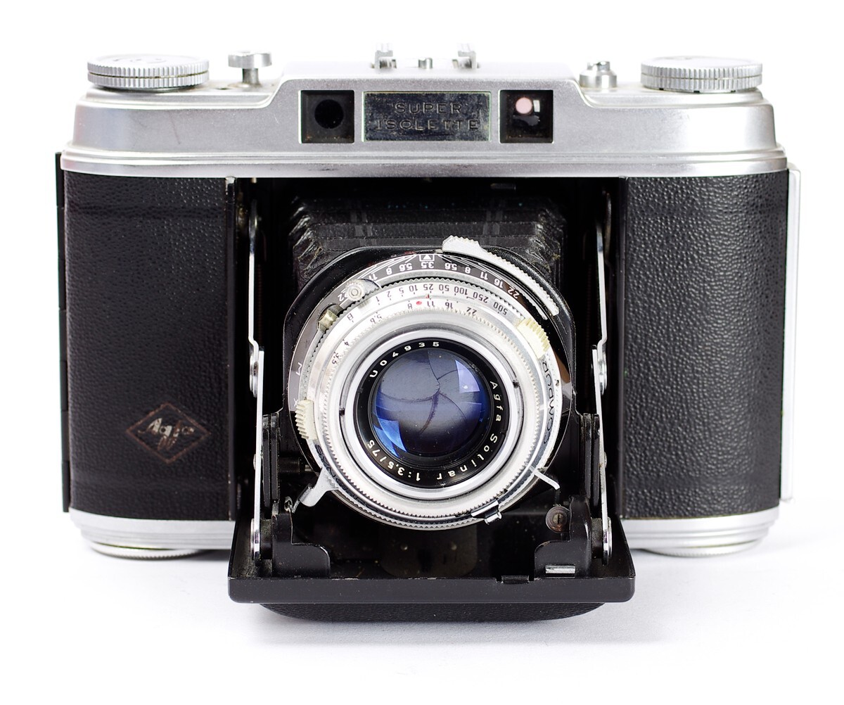 Agfa Super Isolette vintage camera equipment - eBay listing photo 4