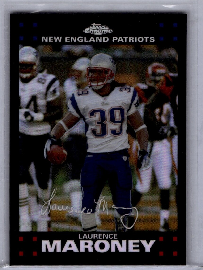 2007 Topps Chrome #TC124 Laurence Maroney Refractors