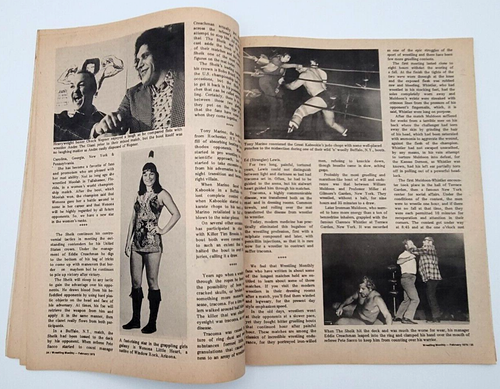 WRESTLING MONTHLY FEB 1978 ANDRE THE GIANT FABULOUS MOOLAH BILLY GRAHAM BRISCO - Bild 3 von 4