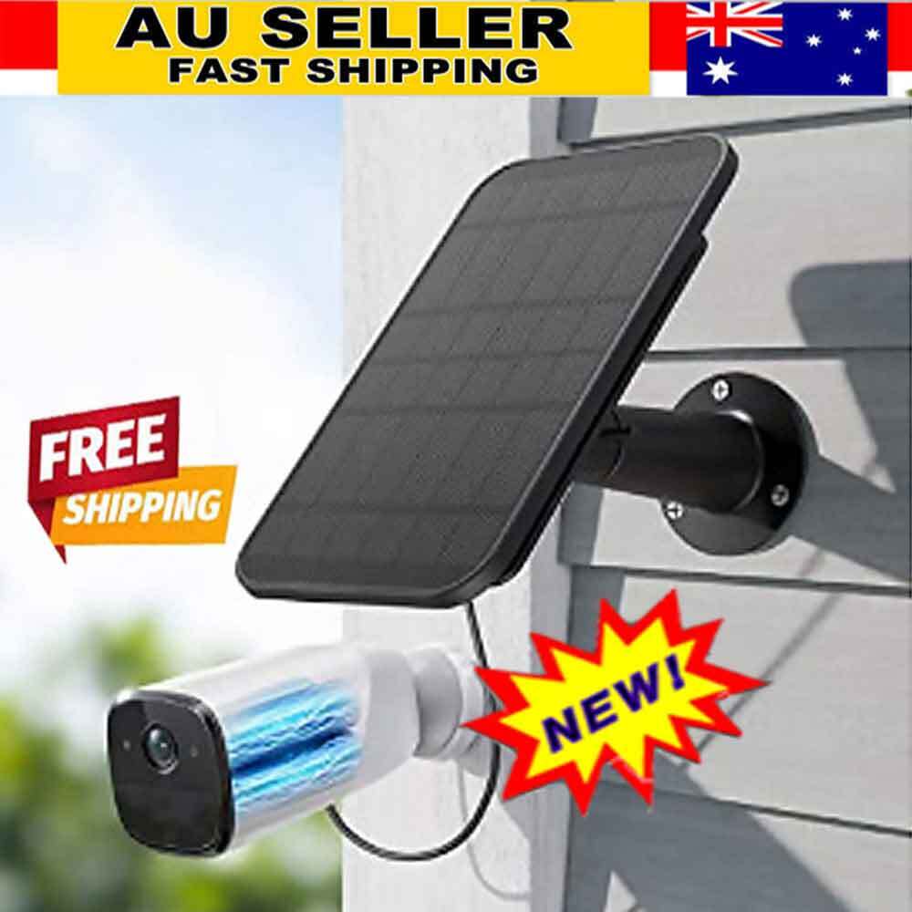 4W Solar Panels For Eufy Eufycam Cam E/2C/E/2 Pro Wall Mount 3M Power - Foto 6