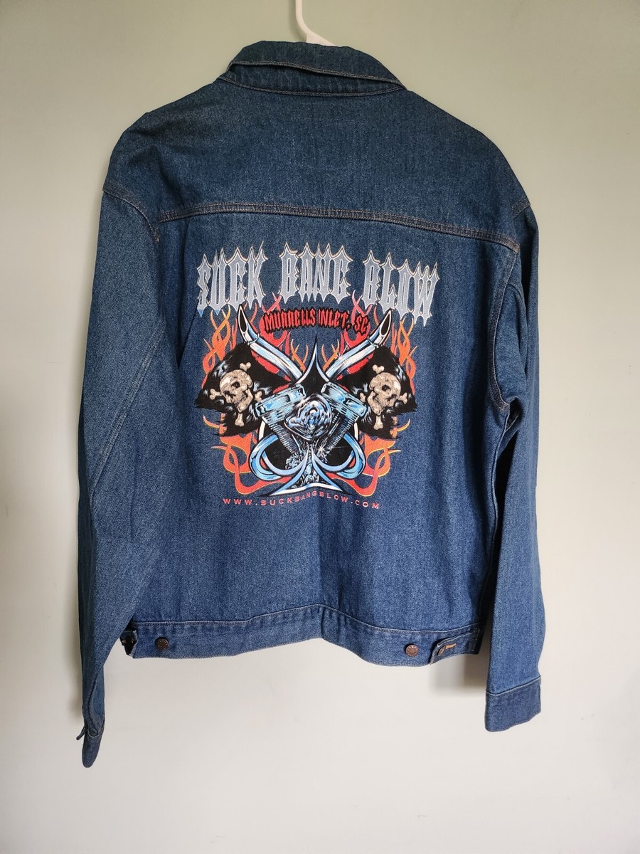 Three Rivers デニムジャケット XL Three Rivers Denim Jacket Mens Size XL Blue Murrells Inlet