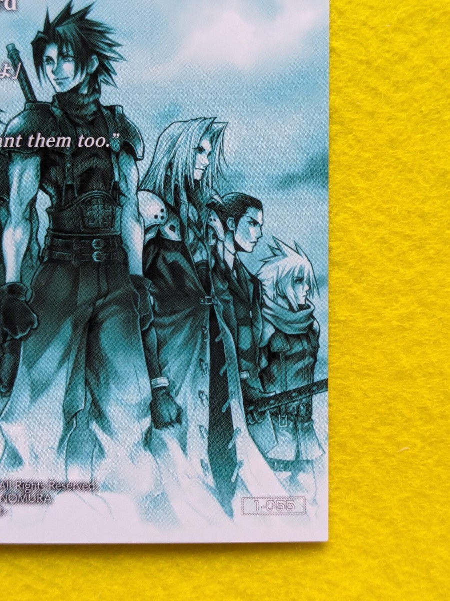 Final Fantasy Ⅶ 1-055 SQUARE ENIX 2007 Japanese Game TCG | eBay