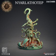 Arcilla impresa en 3D cianuro Nyarlathotep grandes dioses antiguos Ragnarok D&D
