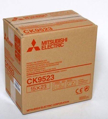 Mitsubishi Electric CK9523 Papier + Farbband für 270 Drucke 15x23 - Bild 2 von 3