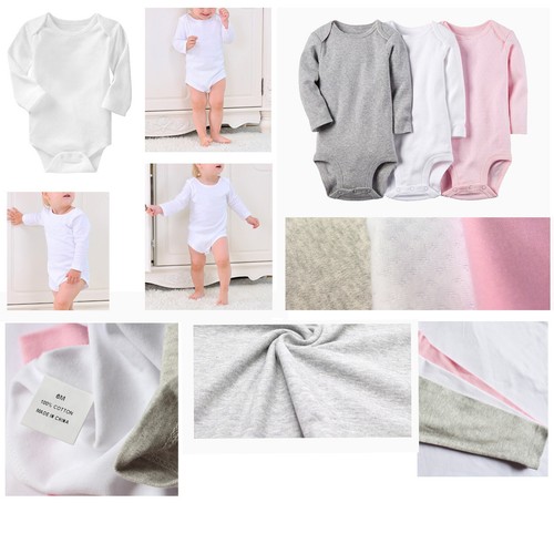 Let's Par Tee Golf Funny Romper Newborn Baby Bodysuit Kids Long One-Piece Outfit - Picture 5 of 9